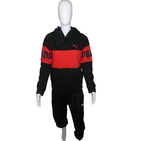 Puma Black/Red Hoodie One of a Kind - Picture 4 of 8
